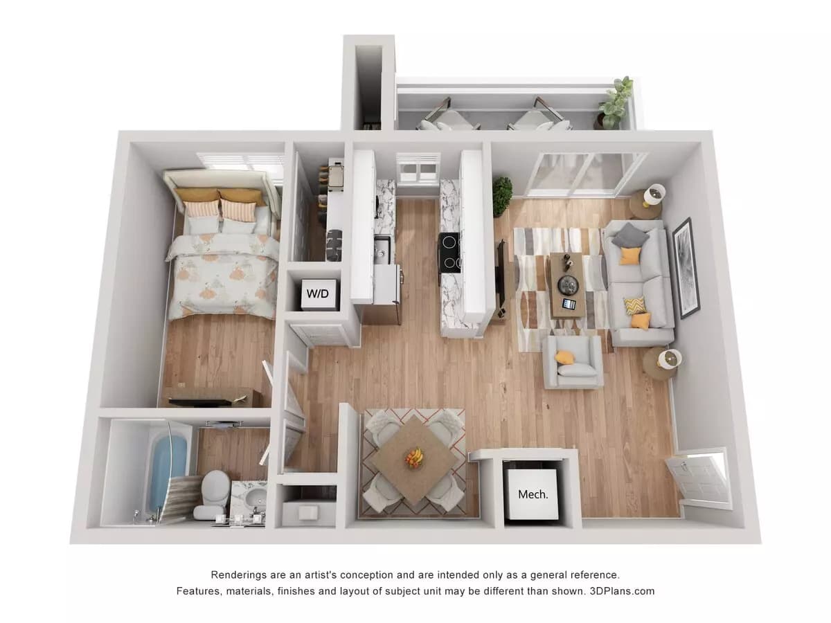 Coral N042 floor plan