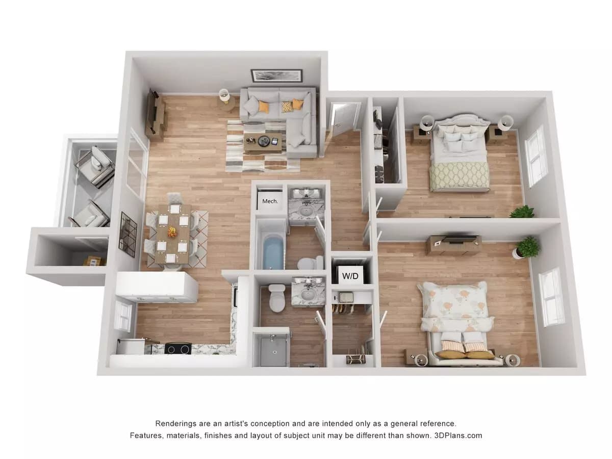 Pebble S046 floor plan
