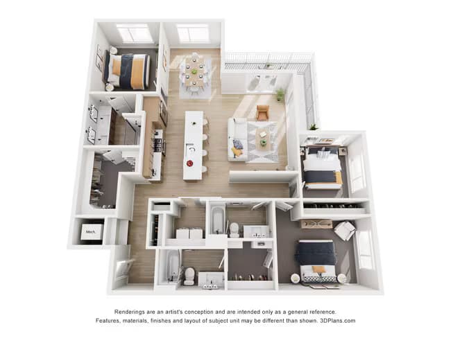 C1 4063 floor plan