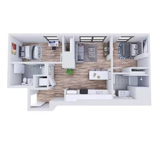 B04 Club 2401 floor plan