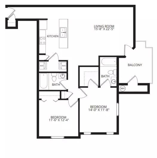 Unit 1023 1023 floor plan
