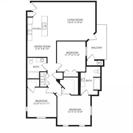 C1 1022 floor plan