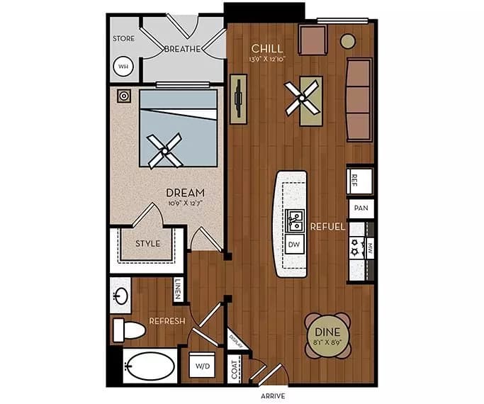 A1 J2010 floor plan