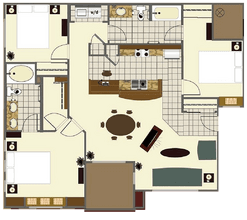 3E 1421 floor plan