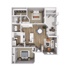 B2: Baja with Carport 2088 floor plan