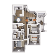 C1: Cholla with Carport 1044 floor plan