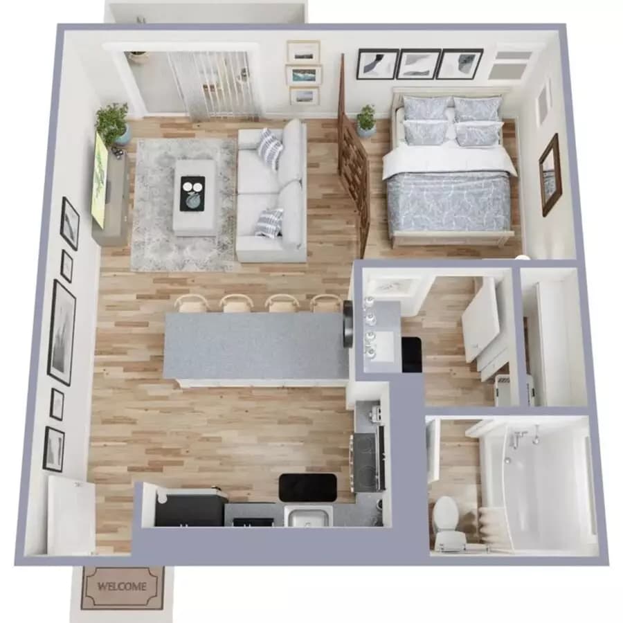 S1 Renovated 2071 floor plan