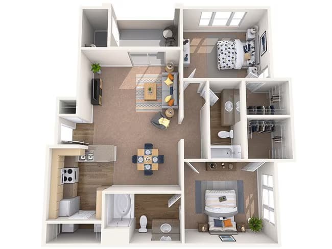 B7 3105 floor plan
