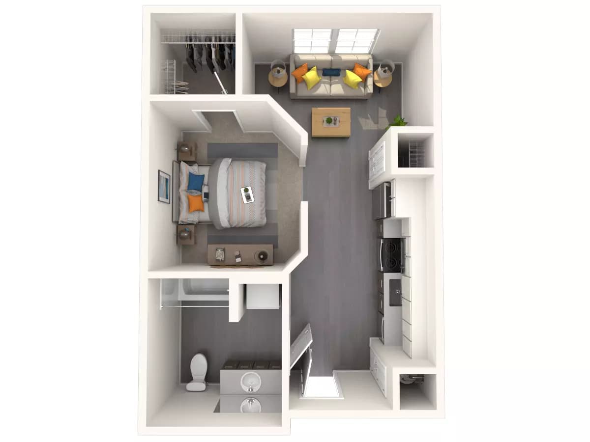S1 - Studio 3009 floor plan