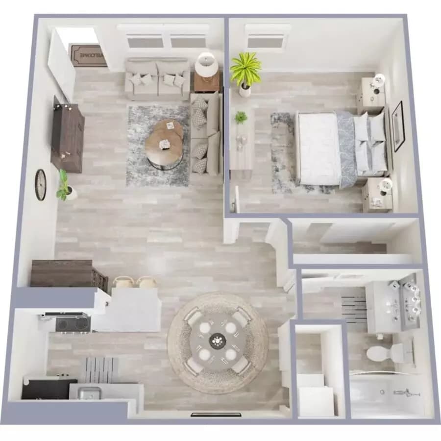 A1 Classic S104 floor plan