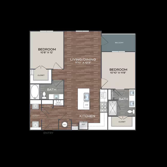 B1 317 floor plan