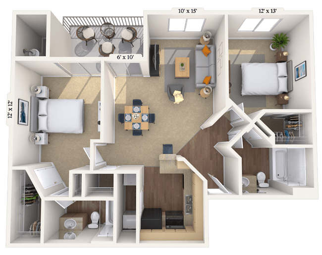Unit 112051N 112051N floor plan