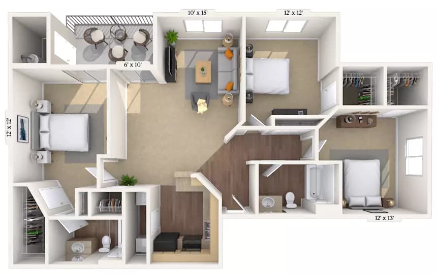 Unit 041020N 041020N floor plan