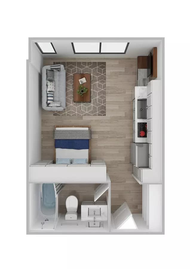 Unit 1404 1404 floor plan