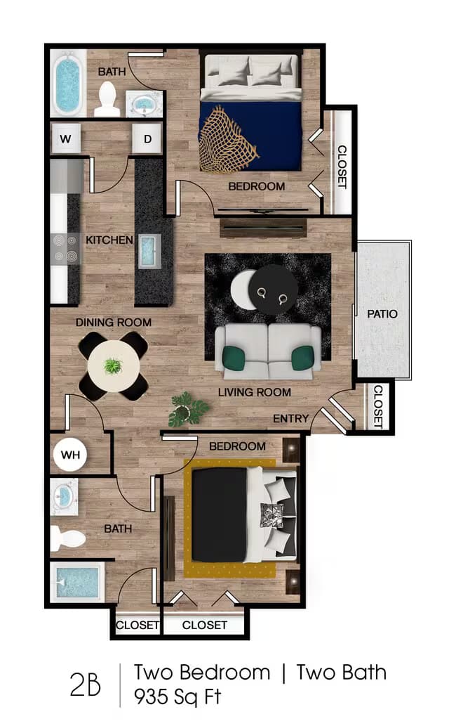 2B 2036 floor plan