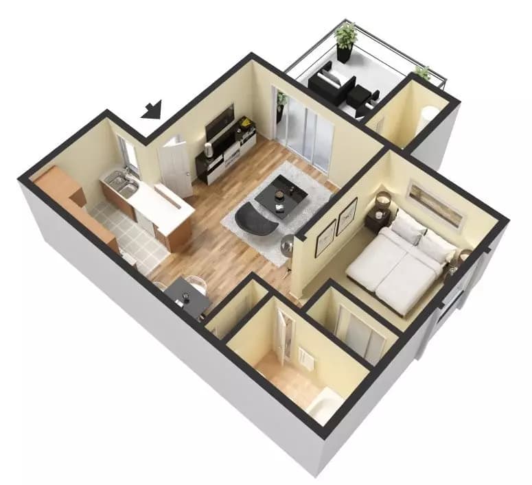 A1 F-2068 floor plan
