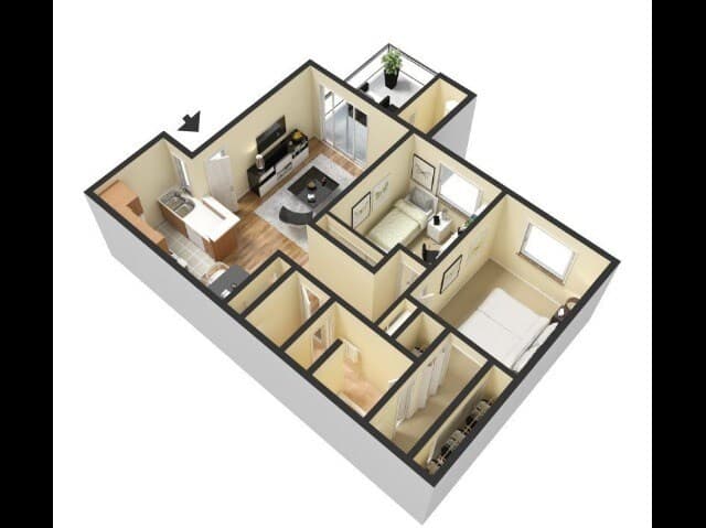 B1 B-2102 floor plan