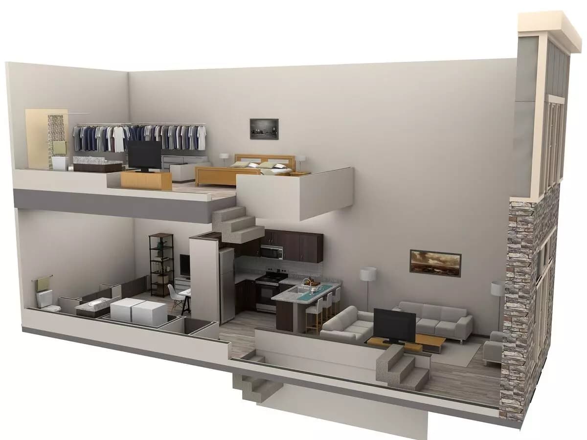 Unit 1096 1096 floor plan