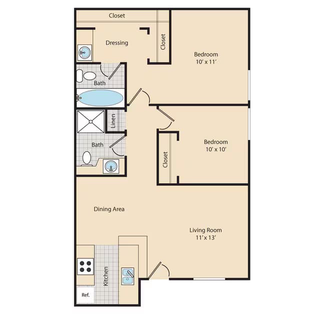 B1 2038 floor plan