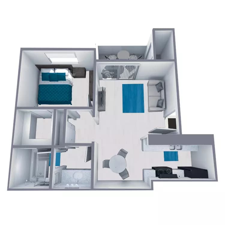 A1 Classic C-1023 floor plan