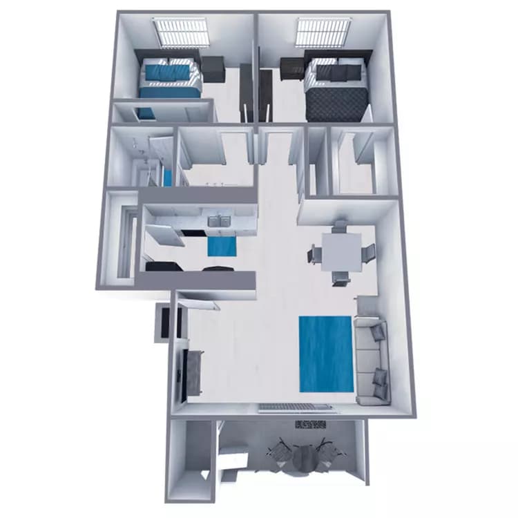 B1 Platinum K-2097 floor plan