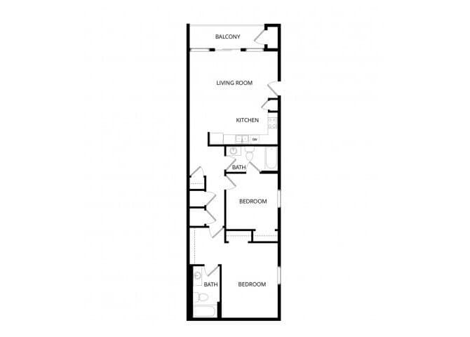 B1 665 floor plan