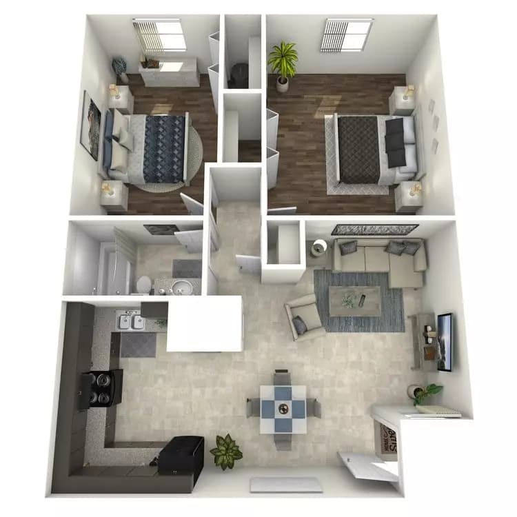 Unit 136 136 floor plan