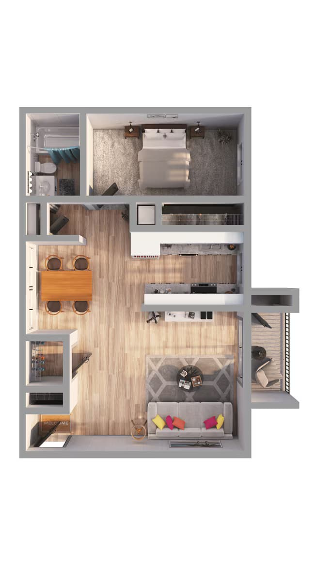 A1 0175E floor plan
