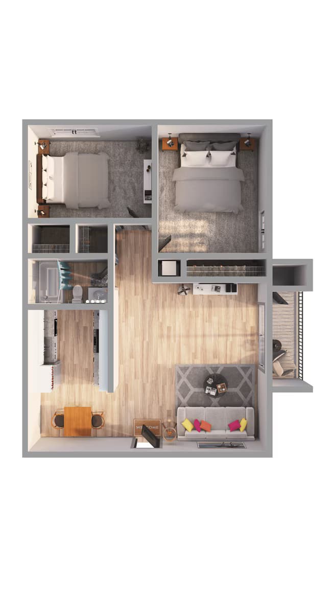 B1 0201E floor plan