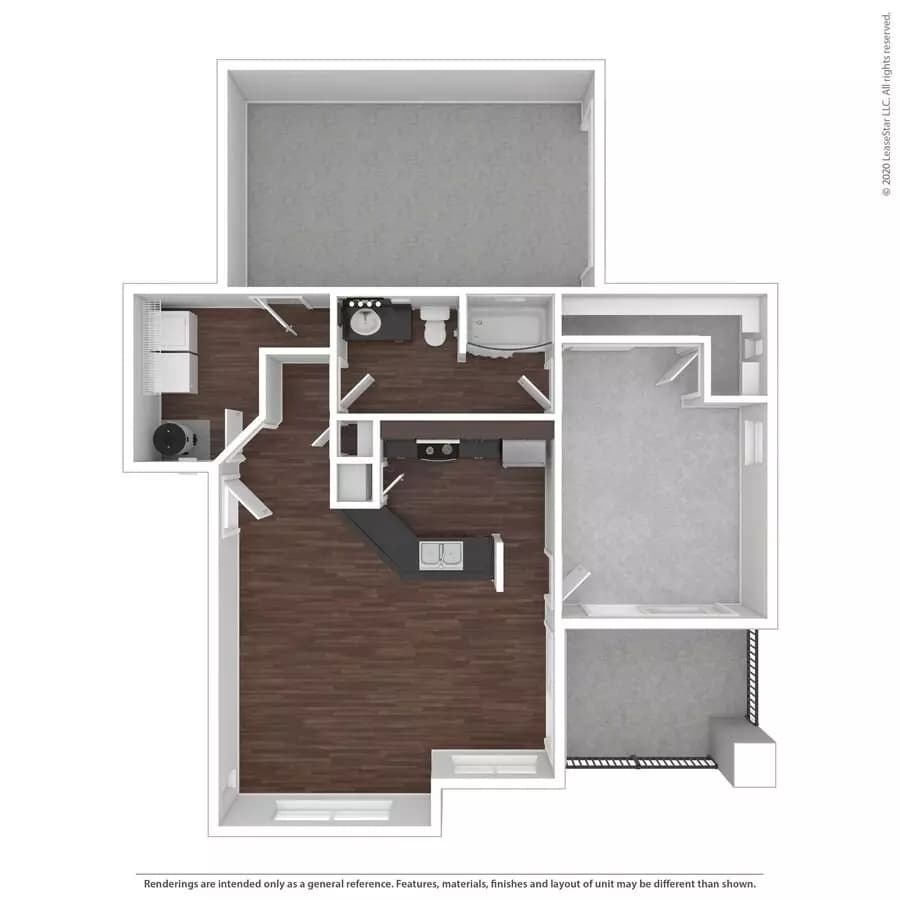 Unit 1018 1018 floor plan