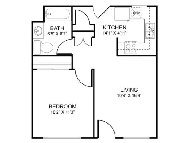 A1 17L floor plan