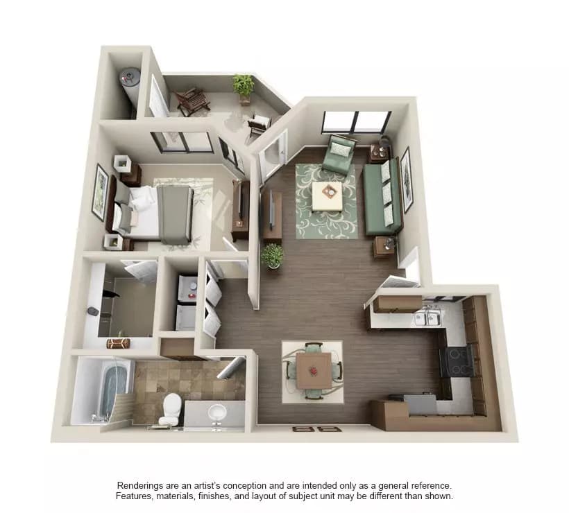 Unit 2100 2100 floor plan