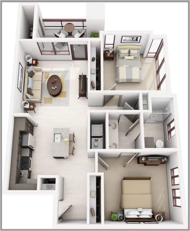 B1 139 floor plan