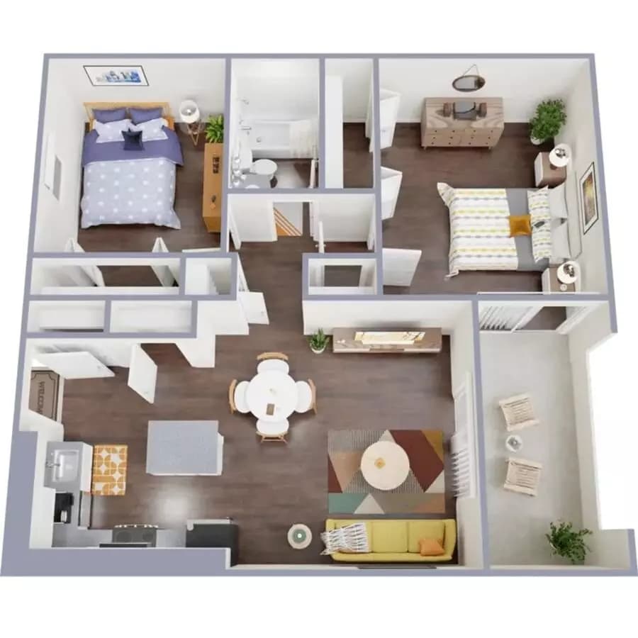 2X1A 203 floor plan