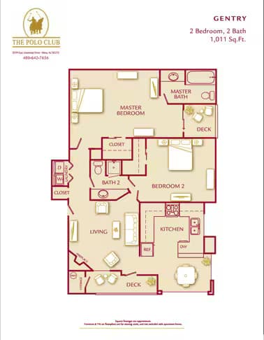 Gentry 412 floor plan