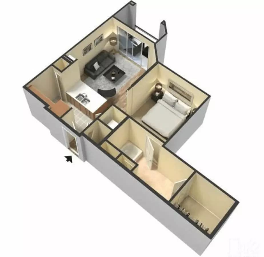 Unit 4006 4006 floor plan