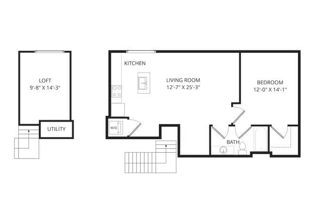 A6 Loft 451 floor plan