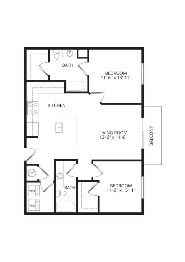 B1 105 floor plan