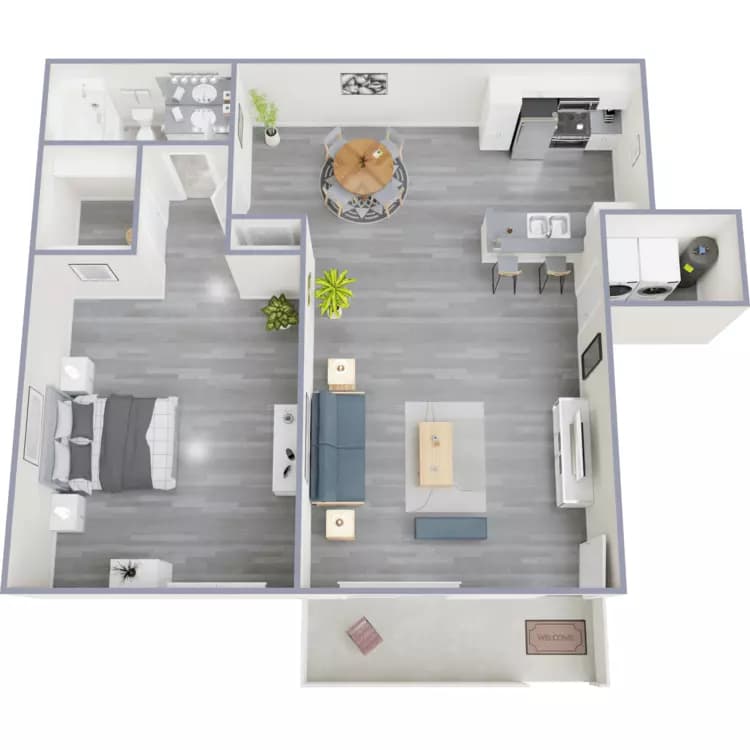 A1 Platinum 7-206 floor plan