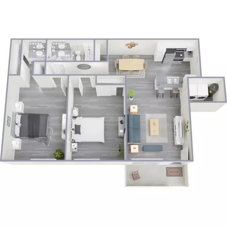 B1 Classic 3-235 floor plan
