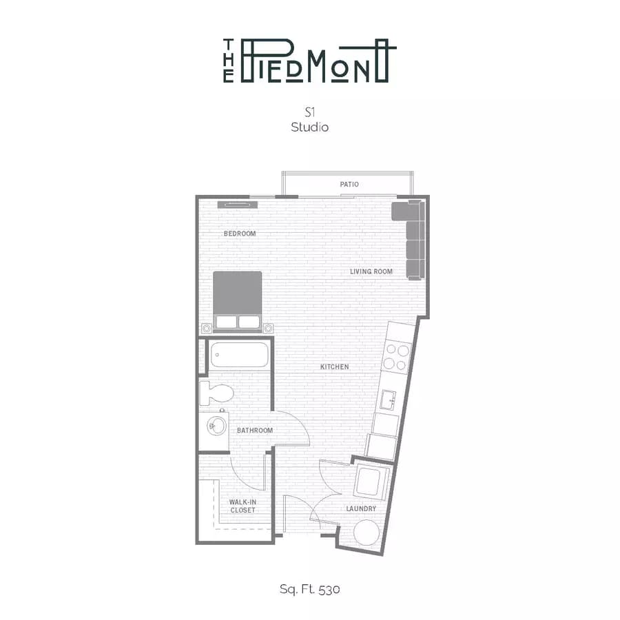 Studio 4042 floor plan