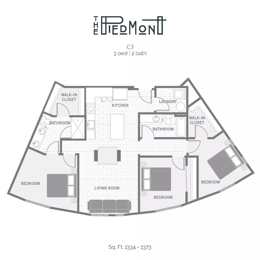 3 Bed/2 Bath 2005 floor plan