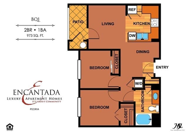 B1q | Two Bedroom 3175 floor plan