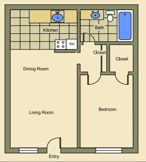 Unit 626 626 floor plan