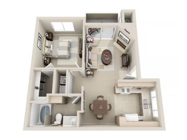 A1 1100 floor plan