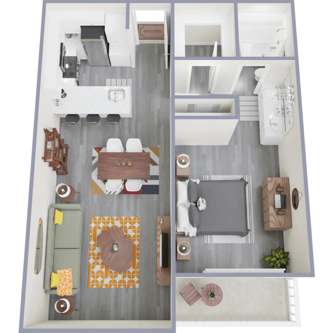 A1 219 floor plan