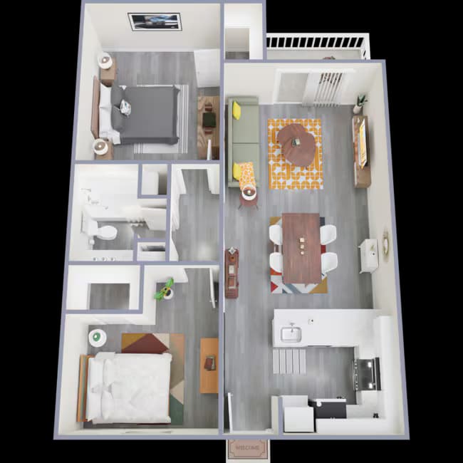 B1 322 floor plan