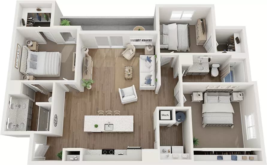 Steel 17-1102 floor plan