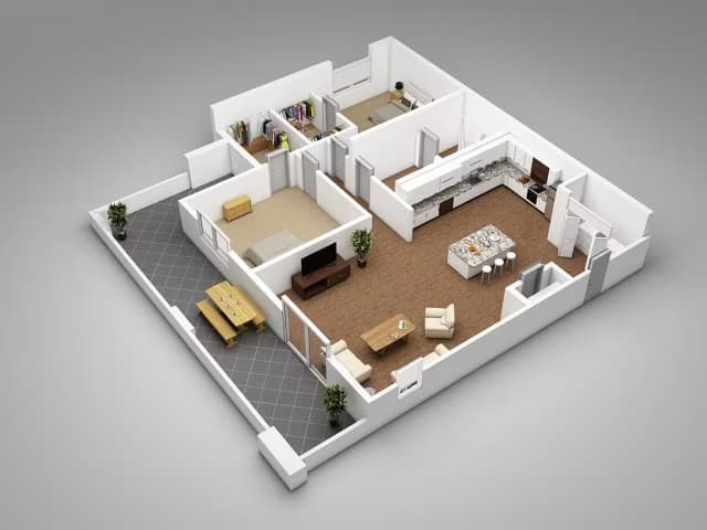 B2 3081 floor plan