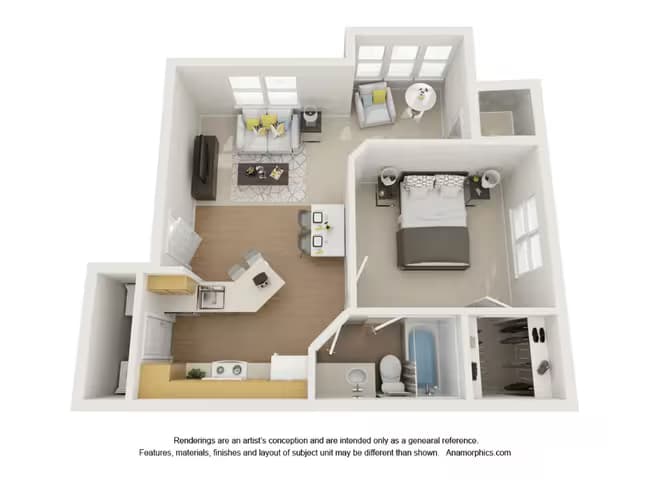 Alcove 1055 floor plan
